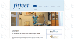 Desktop Screenshot of fit-feet.nl